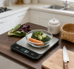 Sleek Modern Design Digital Kitchen Scale (5kg x 1g)