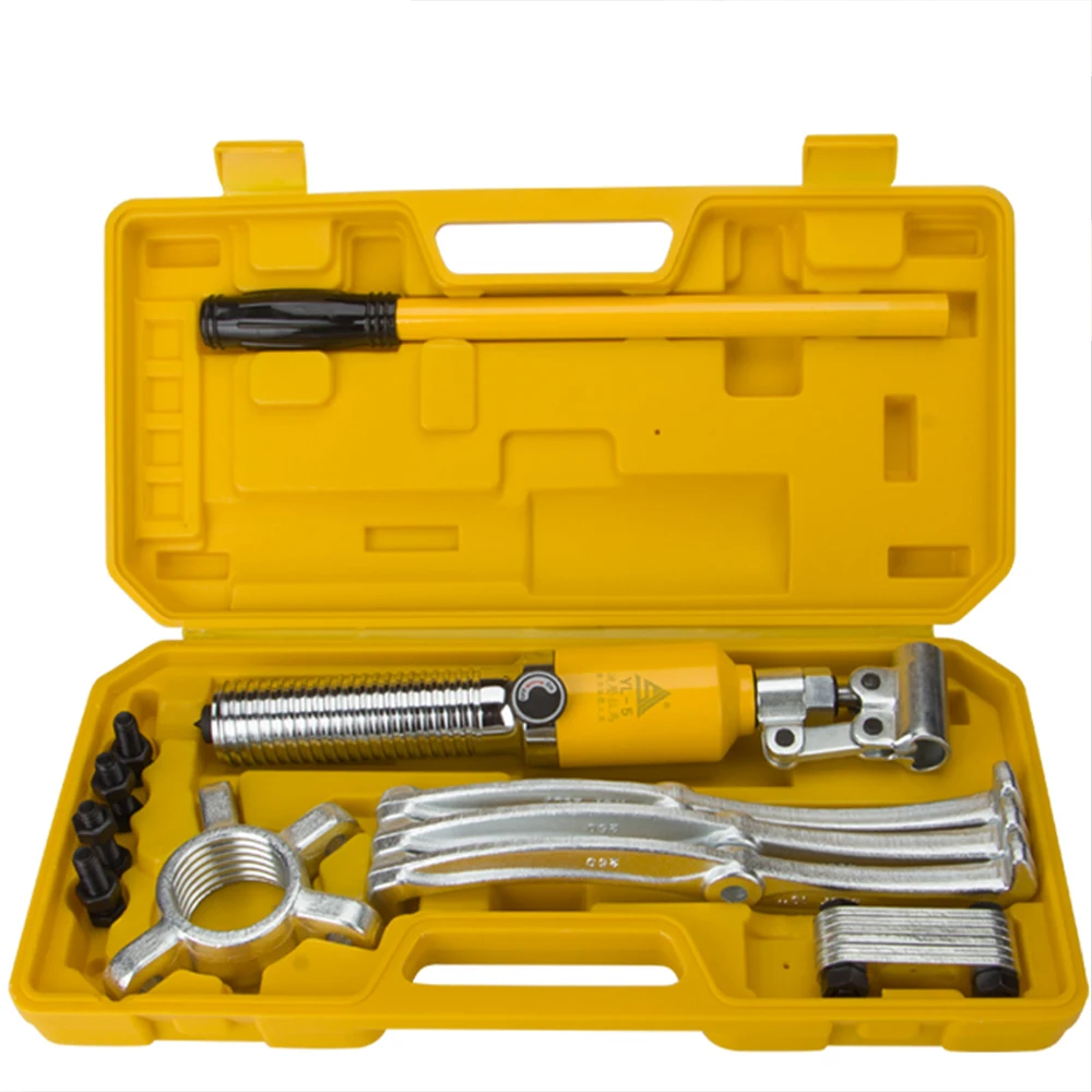 5/10/15/20T Hydraulic Puller Hydraulic Gear Puller 3 Jaw Puller Set Hydraulic Bearing Puller Three Arm Bearing Removal Cylinder 6