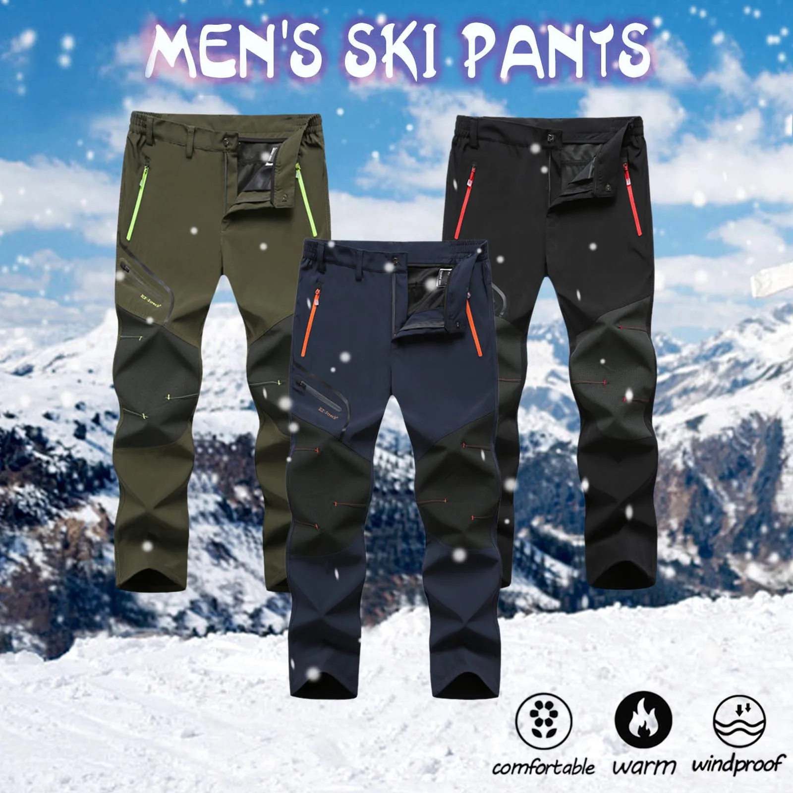 Outdoor Warm Camping Trousers 