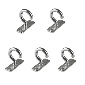 Ganci da soffitto da 5 pezzi Ganci da soffitto utili resistenti in acciaio inossidabile 304 per appendere piante 1