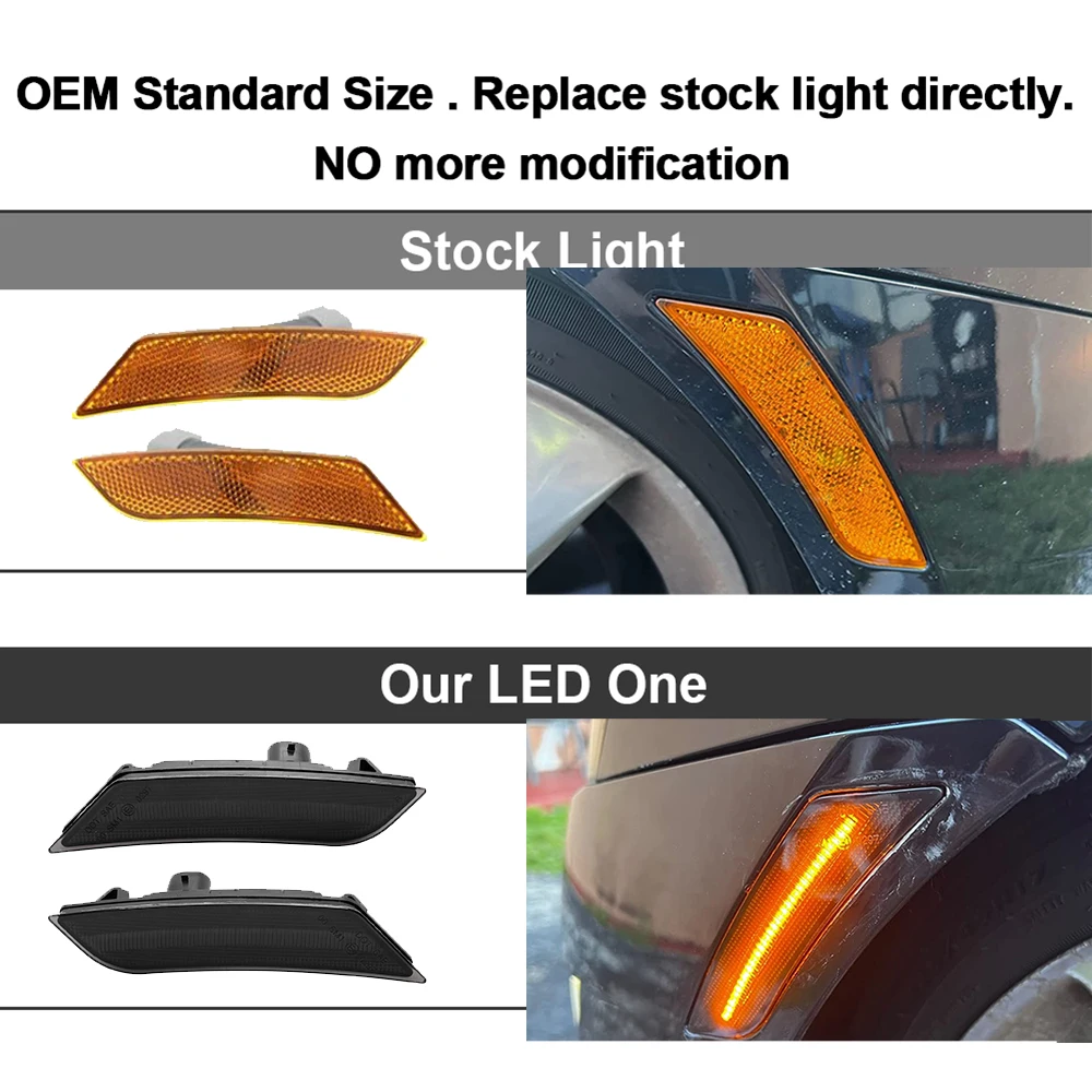   ÷ LED ̵ Ŀ , ĳ XT4 2019, ĳ XT6 2020- 2PCs, OEM: 84573587 84573588