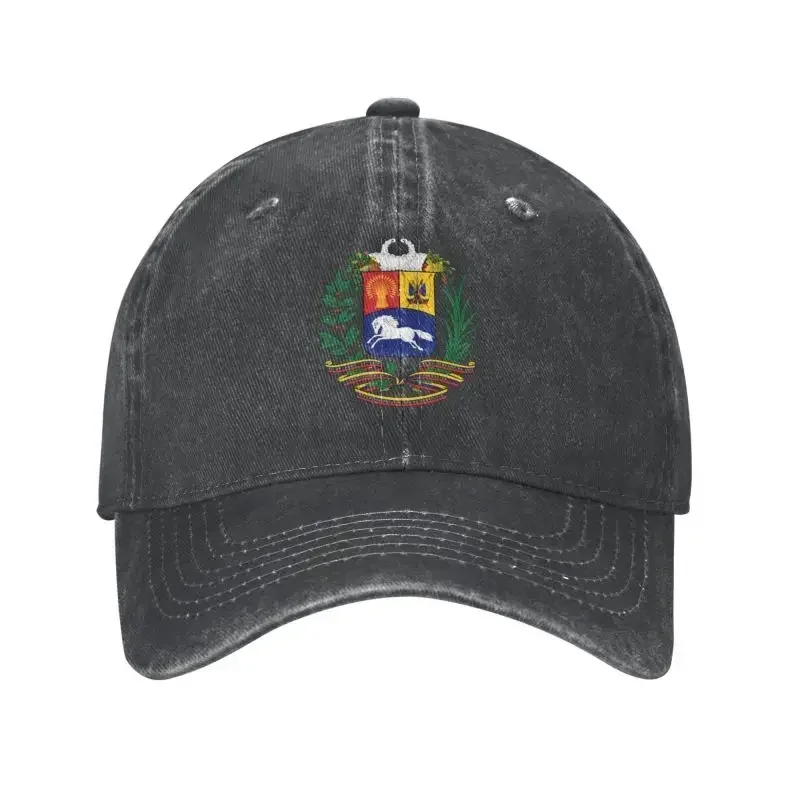 

Punk Cotton Coat Of Arms Of Venezuela Baseball Cap Men Women Adjustable Dad Hat Outdoor