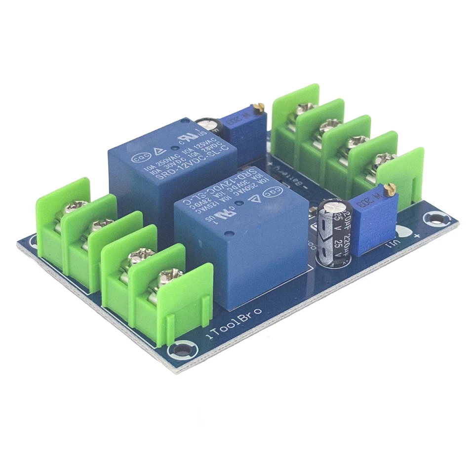 Modulo Interruttore Emergenza DC 5V-48V 10A - Commutazione Automatica Batteria Per Laptop E Incubatrici - Foto 7
