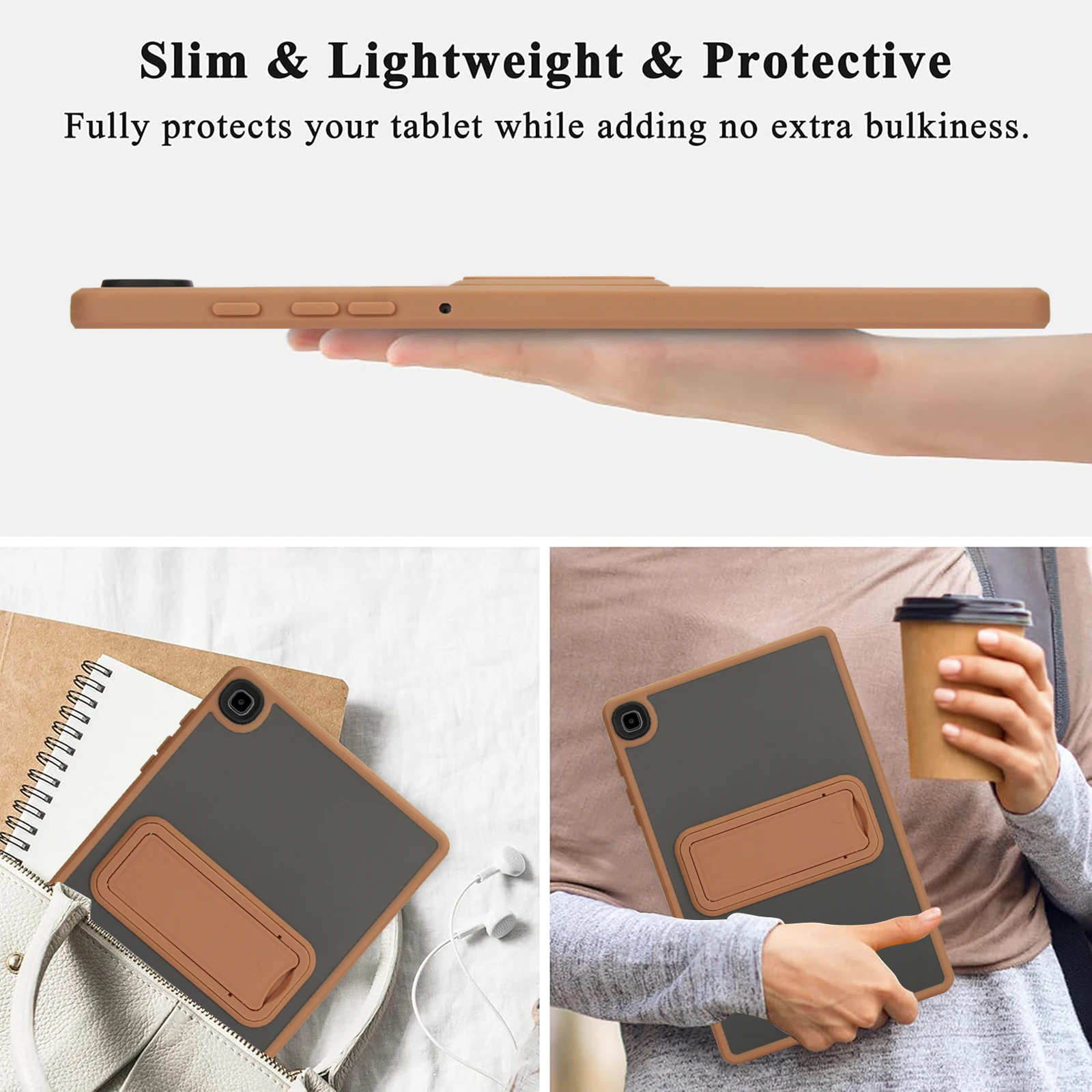 Military-Grade Protective Tablet Cover with Stand, 10.4-Inch
