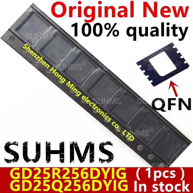

(1piece)100% New GD25R256DYIG GD25Q256DYIG 25R256DYIG 25Q256DYIG QFN-8 Chipset