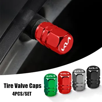 Aluminum Tire Valve Caps Set 1