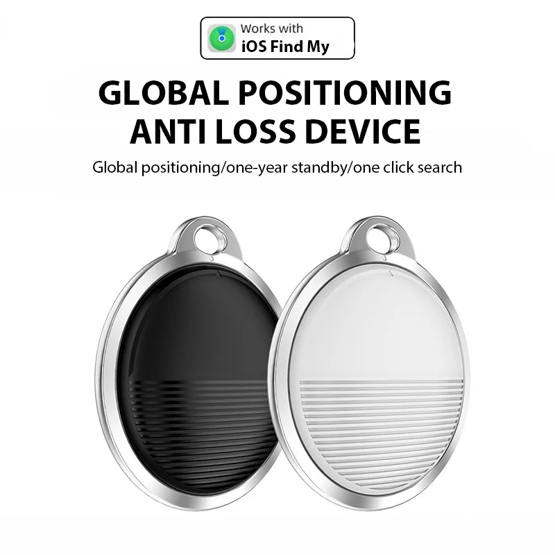 Anti Lost Device For IOS Smart Bluetooth-compatible GPS Locator Wallet Key Pets Finder GPS Tracker Work with Find My APP