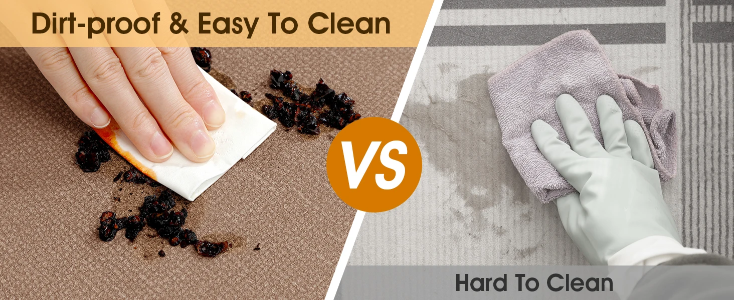 Multi-purpose absorbent floor mat for kitchen, laundry, and bathroom.