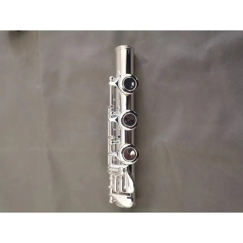 Accessori per flauto 17 fori 16 sezione coda flauto tutto rame placcato argento nichelato coda C sezione inferiore coda B - immagine 2