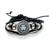 Proof That Tony Stark Has A Heart Leather Bracelets Glass Dome Multilayer Braided Bracelets Bangles Handmade Jewelry Gifts 1