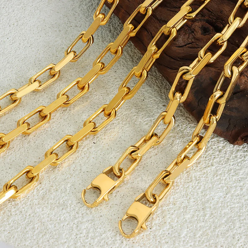 12pz Estensione Collana, 18 Carati set Estensori per Braccialetti in Oro per Bracciale in Acciaio Inossidabile 8/12,5/18 cm Catene di Prolunga per Creazione di Gioielli Fai (Oro