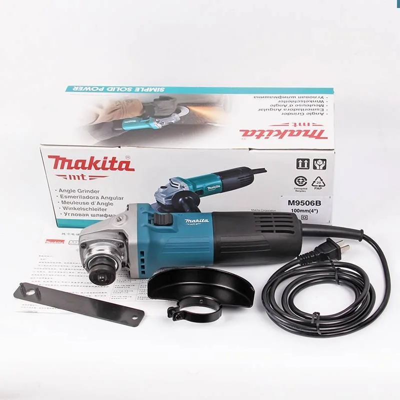 

Угловая шлифовальная машина Makita M9506B, 100 мм, 4 дюйма, 720 Вт, 220 В