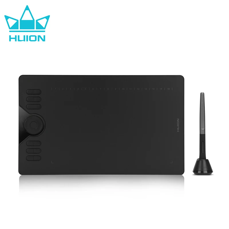 Huion HS610 Graphics Tablet 10x6.25 Inch Drawing Tablet Digital Battery-free Stylus Support Android Phone Windows MacOS PC
