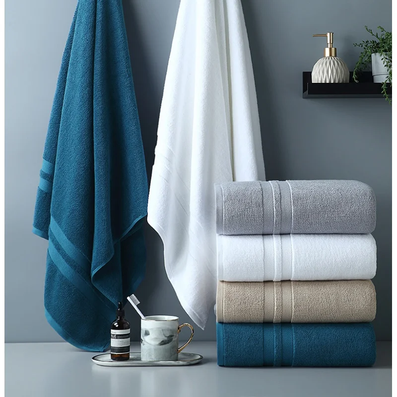 

Hotel Cotton Bath Towel Suit, Multi-Color Optional, Absorbent, Soft