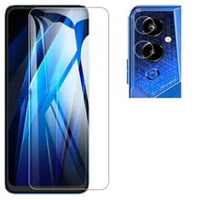  2.5D 9H Tempered Glass Screen Protector Soft HD Camera Lens Film For Tecno Pova 4 Pro Pova4 Neo 3 2 
