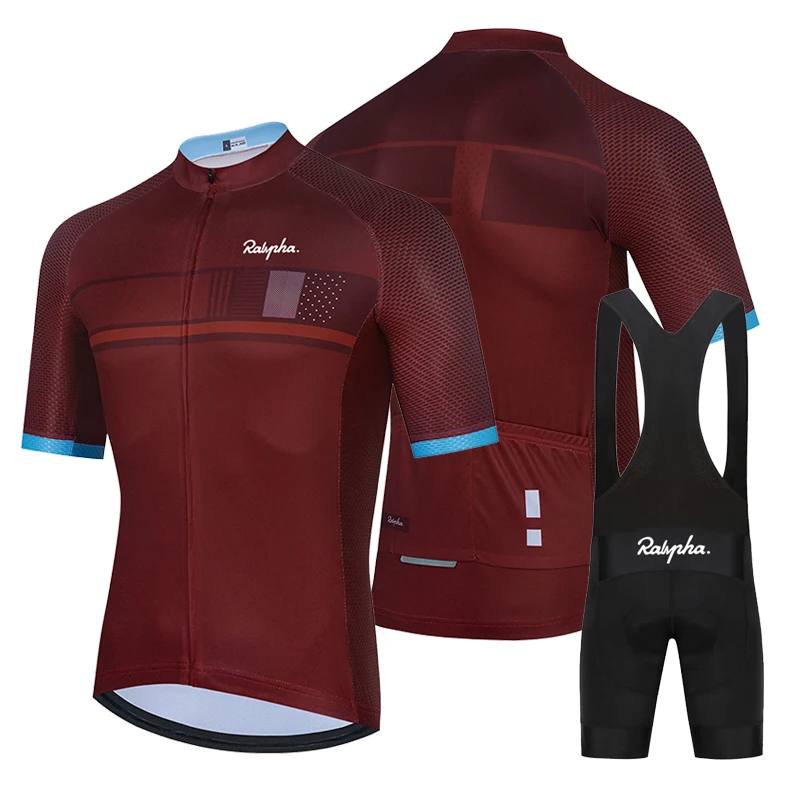 

new summer Cycling Jersey men Raphaful Cycling Clothing MTB Bike Clothes Uniform Maillot Ropa Ciclismo Man Cycling Bicycle Suit