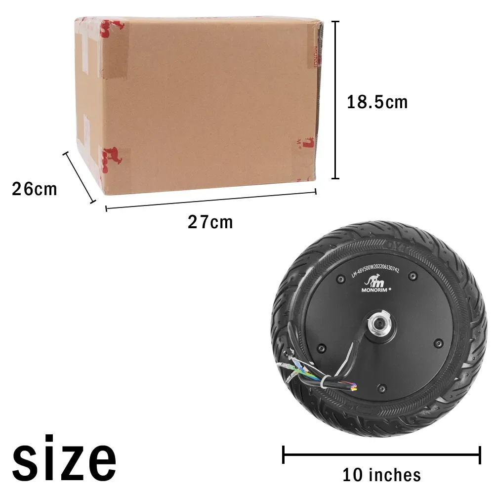 Motore Per Scooter Elettrico Segway Ninebot Max G30 - 48V 500W, Con Pneumatico 10 Pollici - Foto 4