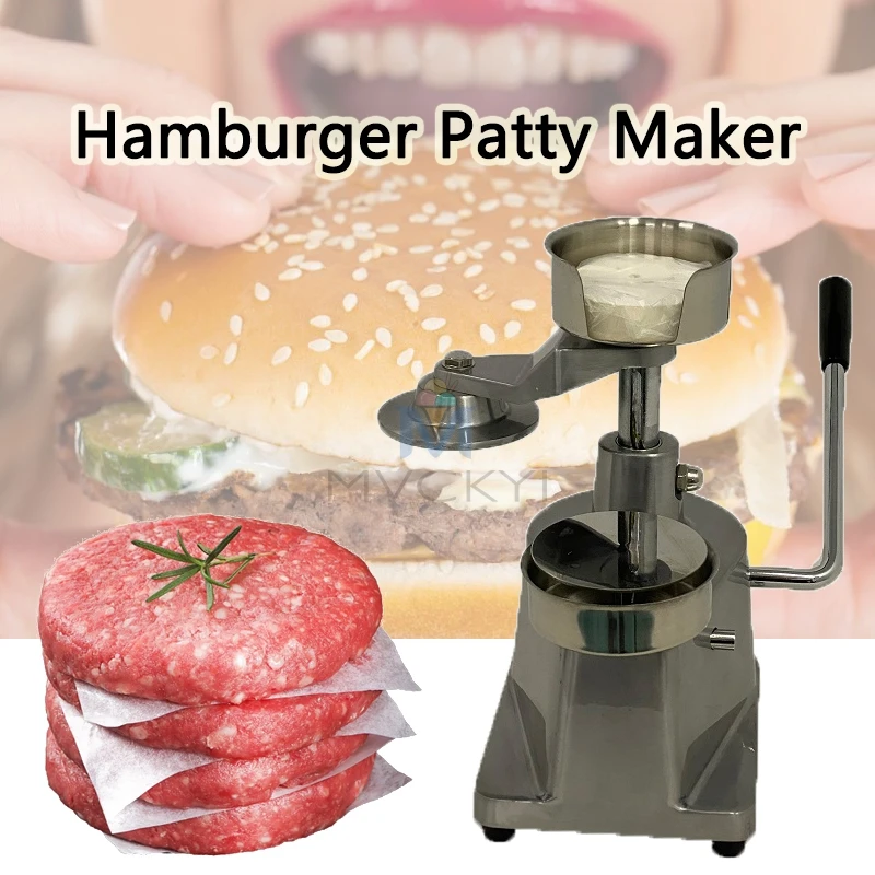 

Mvckyi 10cm Manual Meat Press Maker burger Patties Pie Press Mould Maker Kitchen Accessories Minced Meat Press Free Shipping