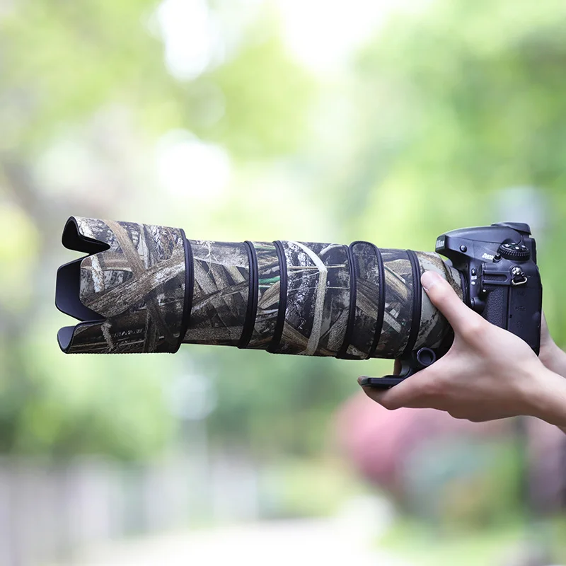 Chasing Birds Lens Coat Per Nikon Af-S 80-400Mm F4.5-5.6G Impermeabile E Antipioggia Camo Lens Coat Cover Protettiva Nikon 80400