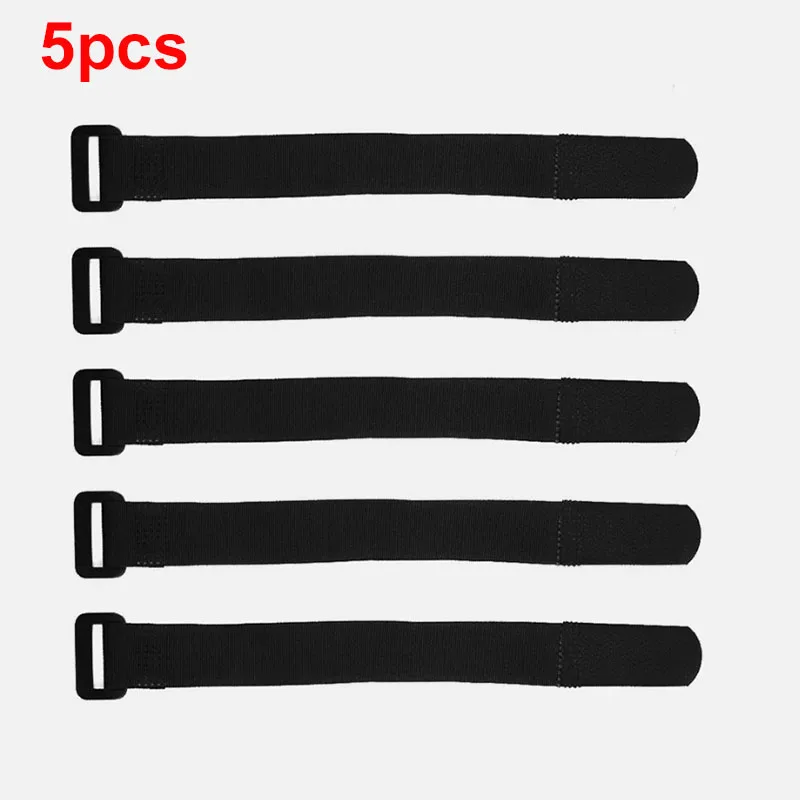 Bicycle Handlebar Strap Holder Cycling Nylon Sticky Tie Flashlight Tie Rope Bandages Universal Fixed Items 5pcs/lot bike strap