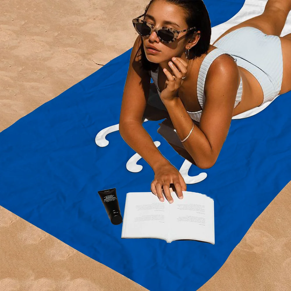 come on goose Microfiber Beach Towel Absorbent Quick dry Soft Yoga Swimming Resort Mountain Climbing Towel 2