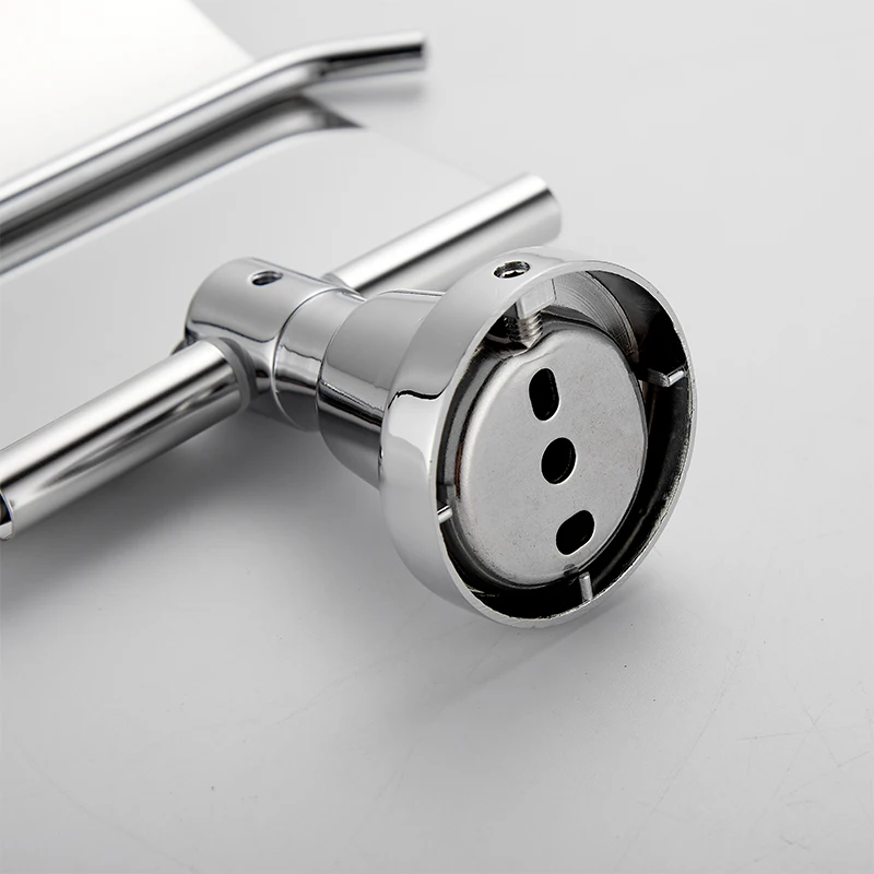 Zinc Alloy Stainless Steel Toilet Paper Holder Wall Mount Punching Bathroom Kitchen Tissue Roll Dispenser toilet paper holder toilet paper rack toilet roll holder tissue holder