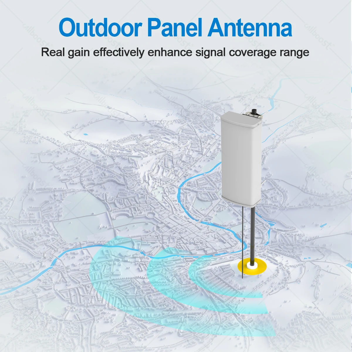Antenna For Cell Phone Signal Booster Rural Area GSM 2G 3G 4G Antenna Panel Cellular Amplifier 698-2700mhz Outdoor Anten