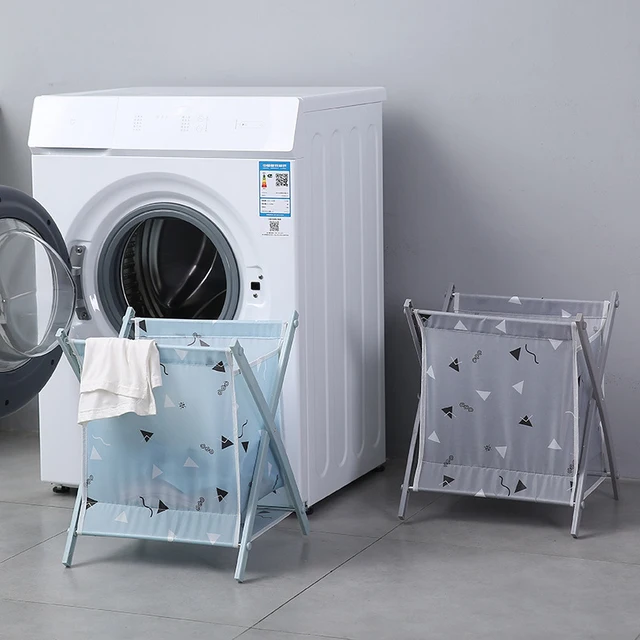 Háztartási Mosoda Összecsukható Ruhák Nagy Szövet Kosár Tároló Vödör Multifunkcionális Piszkos Szerelés - Image 3