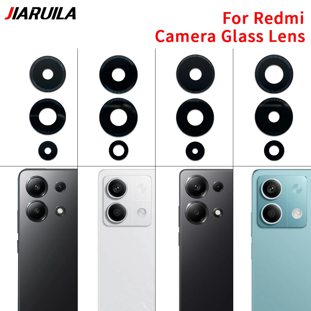 Premium Rear Back Camera Glass Lens Replacement with Adhesive