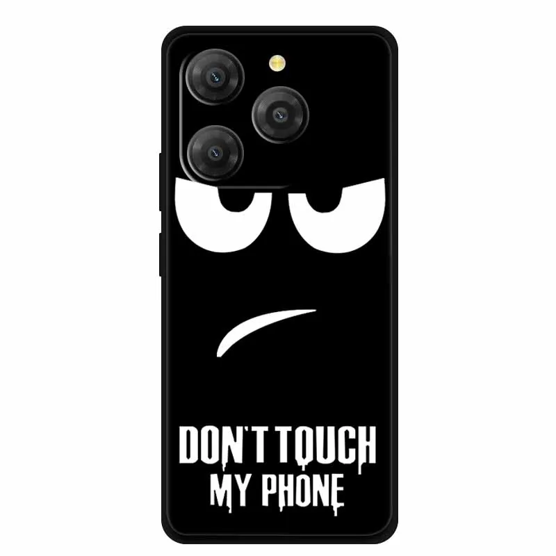 Black Lion & Wolf Silicone Soft Phone Case - Sleek Back Cover