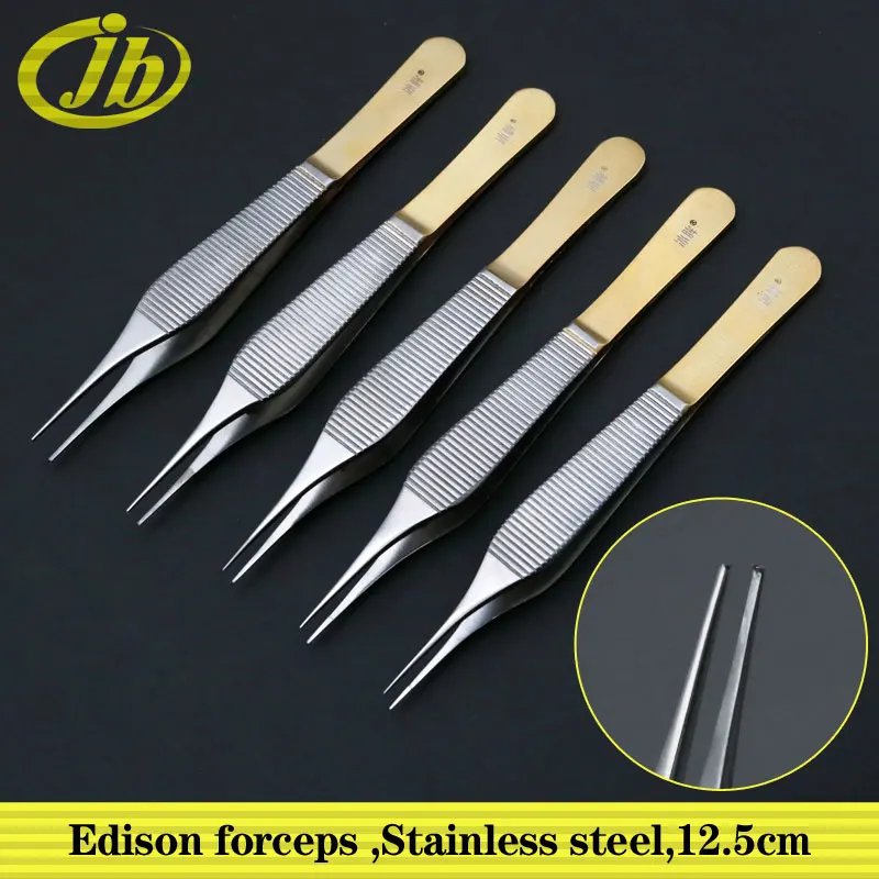 edison-forceps-dente-reto-125cm-de-aco-inoxidavel-04mm-06mm-08mm-instrumento-operacional-cirurgico-shaping-forceps