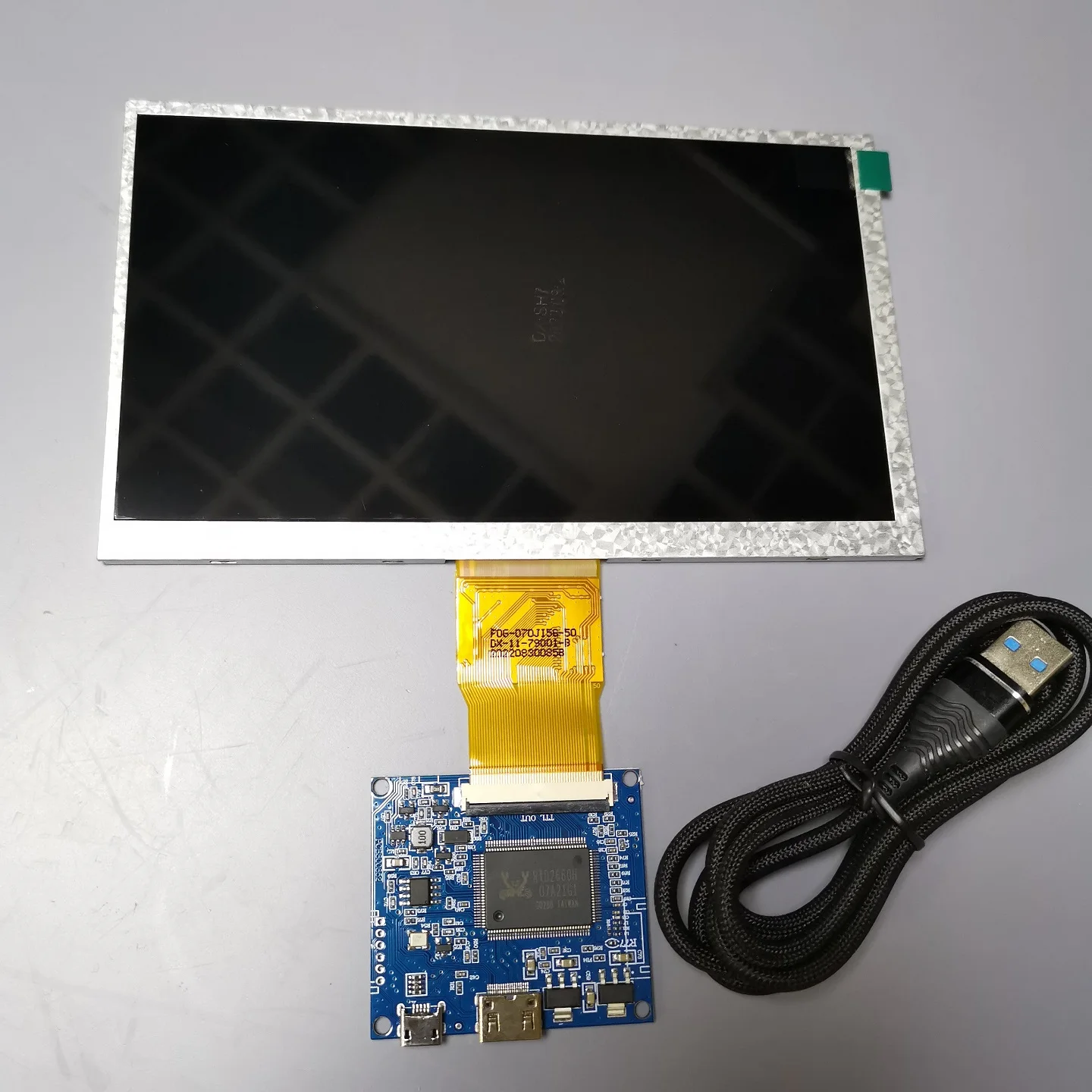 7인치 IPS 디스플레이 모듈 키트 1024X600 HD 안드로이드 라즈베리 파이에 적합