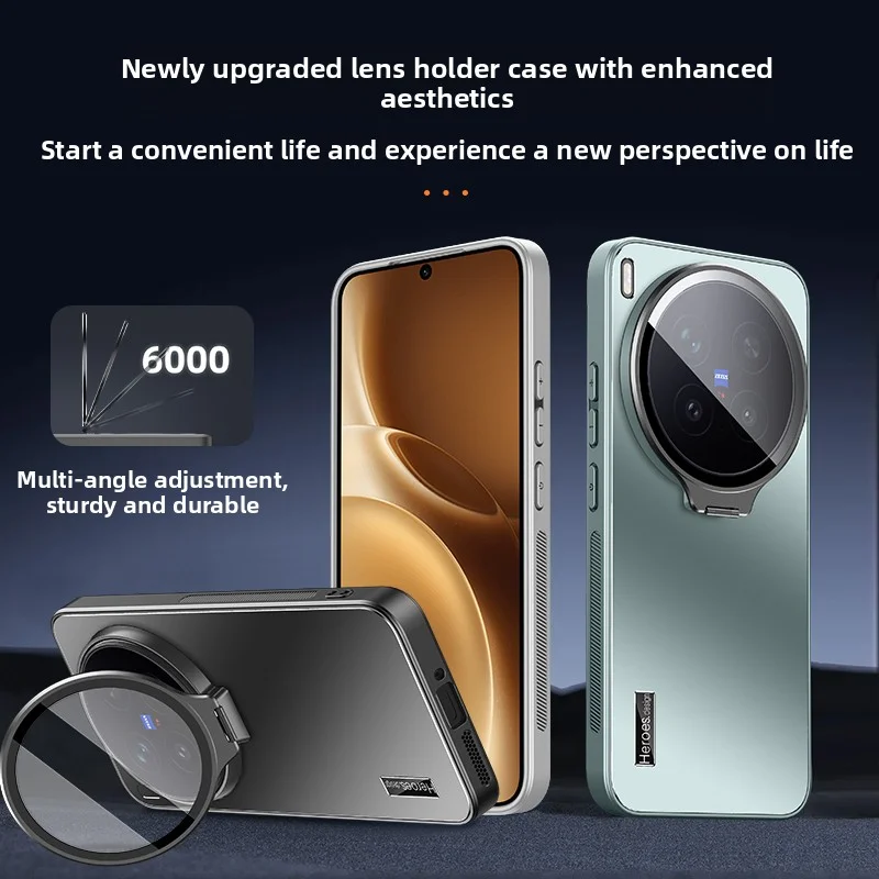 Ultra Protective Hard Matte Magnetic Stand Back Cover Case