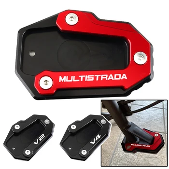 Per Ducati Multistrada 950 1100 1200 1200S/GT 1260 S V4S V4 V2 V2S Piastra di Estensione Cavalletto Laterale Moto