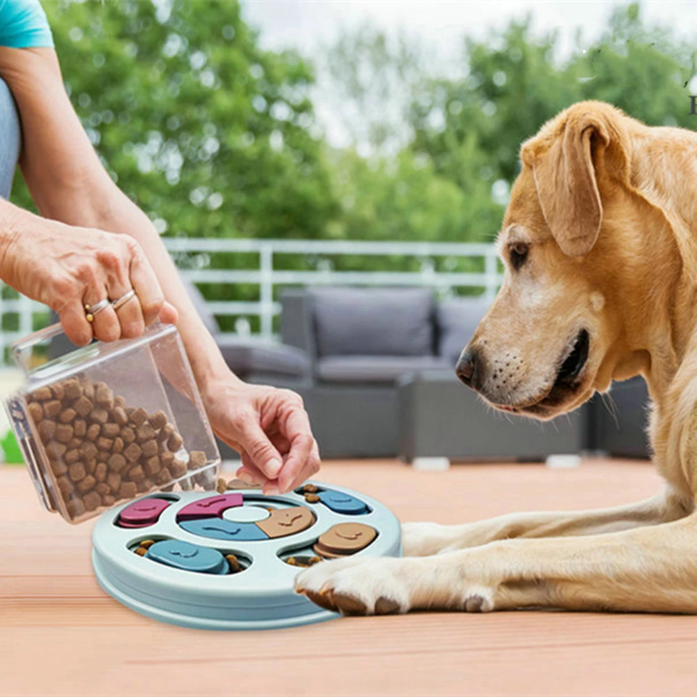 Dog Puzzle Toys Interactive Dog Toy IQ Training Slow Feeding Aid