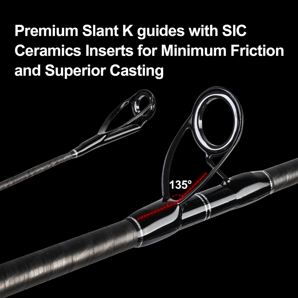 Goture Bravel Surf Fishing Rod Section Long Casting Surf Rod