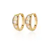 Boucles d'oreilles circulaires pour femmes, Vintage, Punk, rondes, baroques, en perles, en acier inoxydable, Clip d'oreille circulaire, bijoux cadeau Mujer