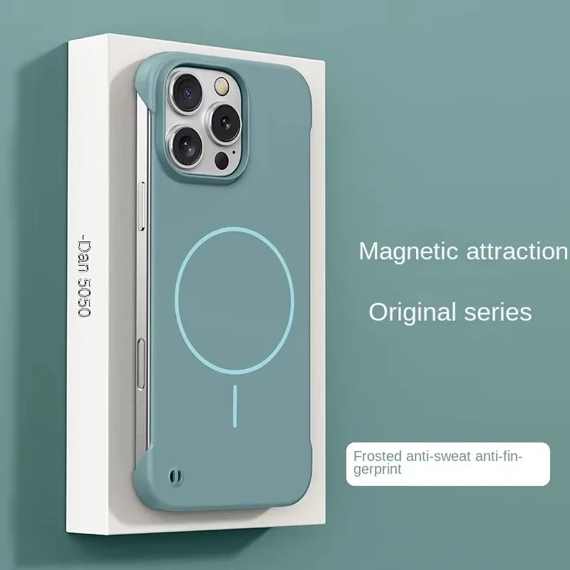 ตัวเลือกสินค้า เคส iPhone ไร้ขอบบางเฉียบ ป้องกันกระแทก MagSafe