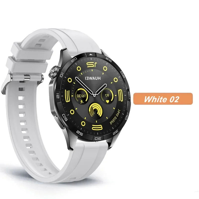 Premium 22mm Silicone & Woven Smartwatch Band - Elegant Strap Accessory