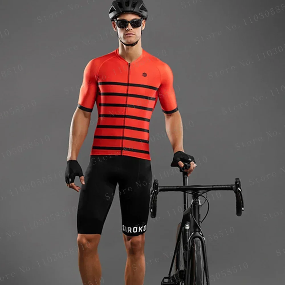 Cycling Jersey Men Cycling Set Racing Bicycle Clothing Suit Mountain Bike Clothes Siroko