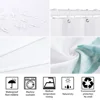 Custom Name Nautical Shower Curtain Anchor Design Waterproof Fabric Bathroom Decor Ocean Themed Personalized Bath Curtain 4