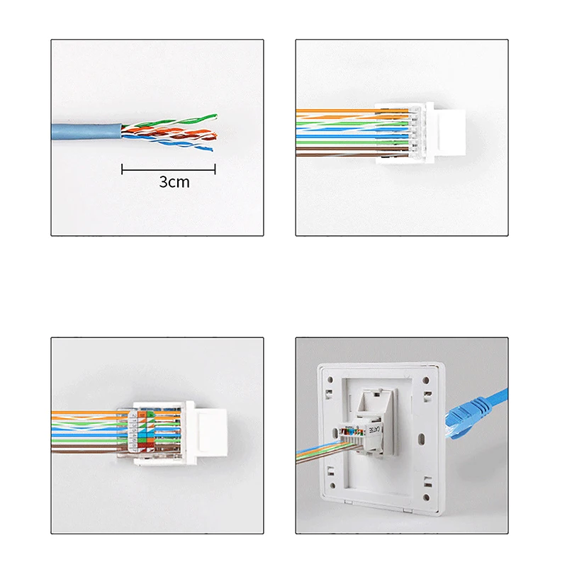 

5 шт., разъём RJ45 для подключения к компьютеру