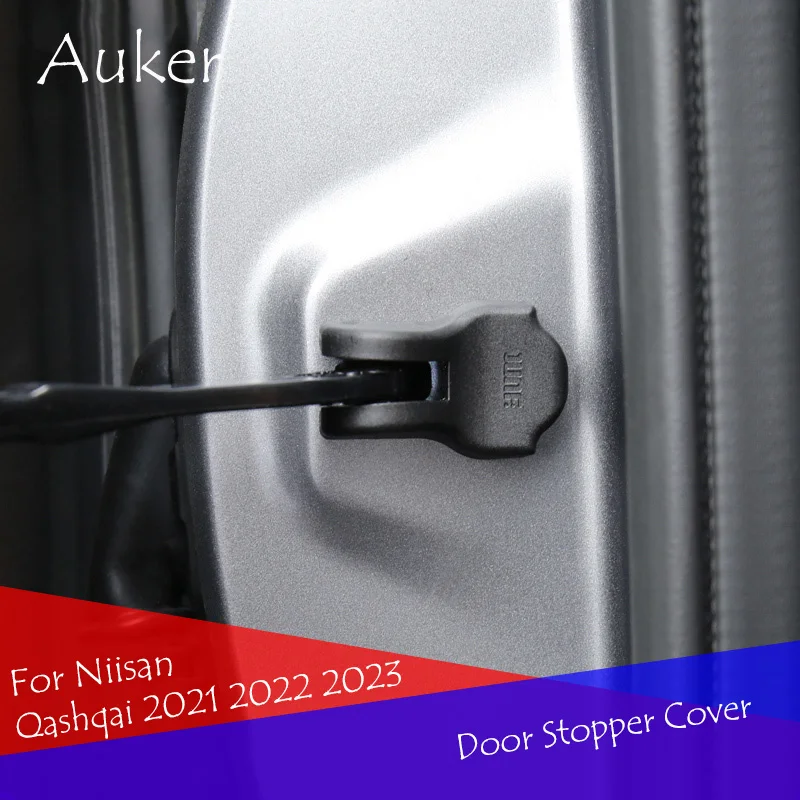 Car Styling Door Stop Cover Protezione Tappo Esterno Per Nissan Qashqai/Kicks/Serena/Dayz 2015-2023