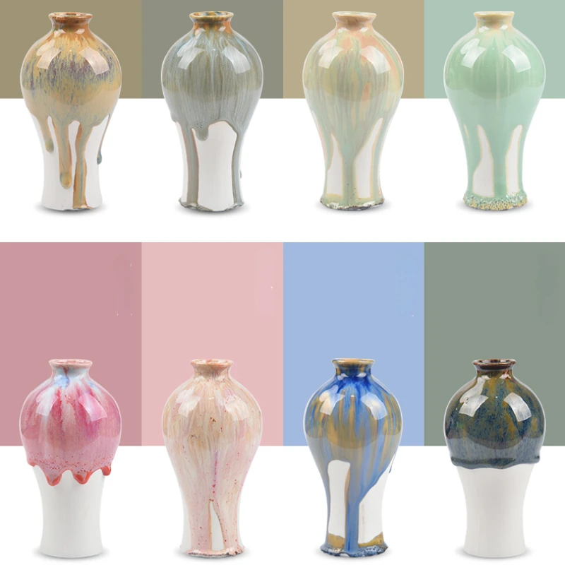 

300ml Ceramic Composite Glaze Medium Temperature 1180-1250 Degrees Art Flower Glaze Pottery Polymer Coloring Dye Pigment