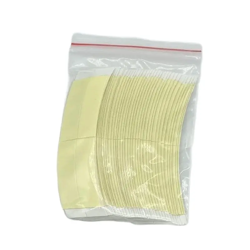 36 pieces Japan 1524 C shape White TAPE tape lace front tape for wig adhesive toupee 3 weeks lasting 7.6 * 2.2cm