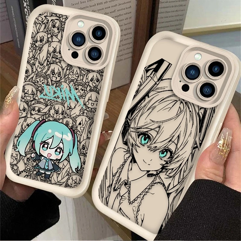 Kawaii Miku Soft Phone Case - Cute & Stylish Protective Cover
