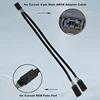 RGB Splitter For Corsair RGB HUB, Lighting Node Core And ICUE Commander CORE XT 4 Pin Male To Female Fan Extension Cable 5