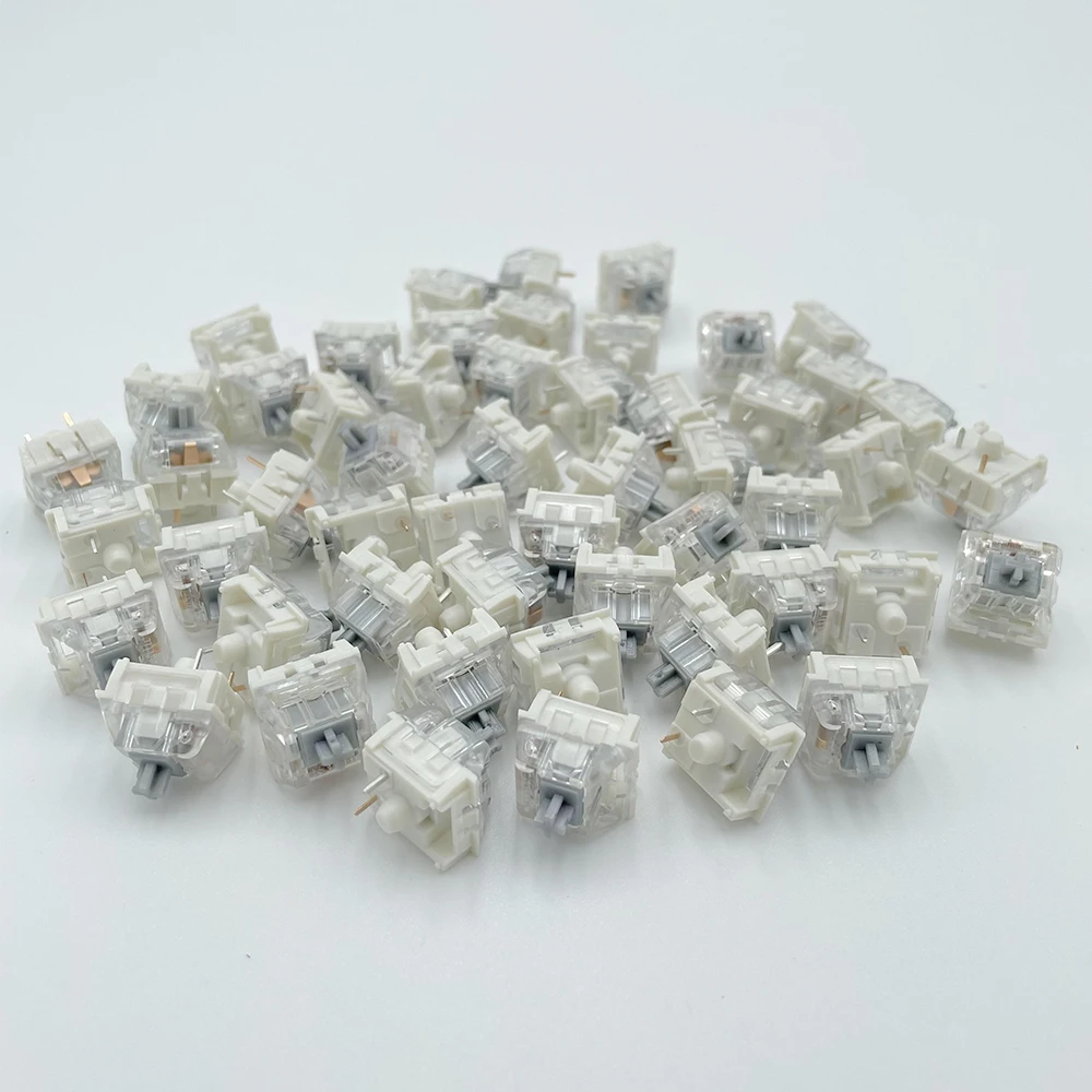 Kailh Velocidade Sliver Switch Linear Faça Você Mesmo Personalizado Teclado Mecânico Compatível Cherry mx Smd 3pin Switches Atacado