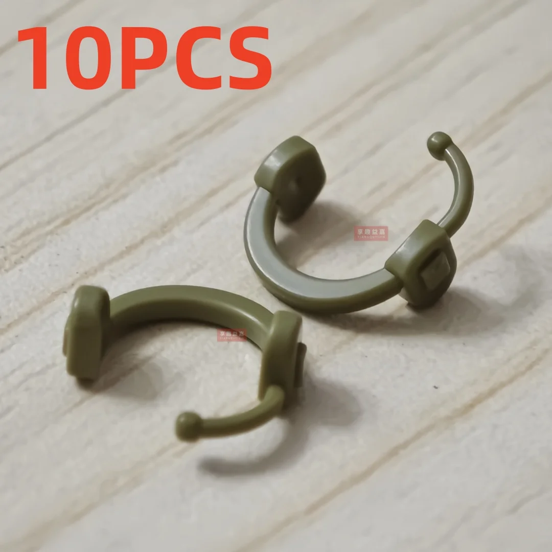 10PCS WW2 Militär Bausteine Weste Deutsch UNS Helm Hut Flammenwerfer Waffe Zubehör Gürtel Kopfhörer Ausrüstung Spielzeug Geschenk – Detail 20