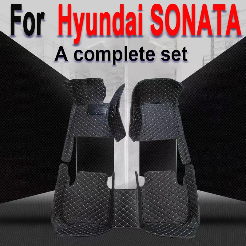 

Автомобильные 3D коврики на заказ для Hyundai SONATA 2019-2023 2015-2018 Palisade 2020-2023, аксессуары для интерьера из искусственной кожи